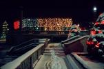Steps, Walkway, Lights, Night, Nighttime, Cold, Ice, Snow, Winter, City of Niagara Falls