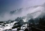 mist, walkway, stairs, steps, mist, American Falls
