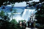 American Falls, Rainbow Bridge at Niagara Falls, Arch Bridge, City of Niagara Falls, CNZV01P15_07