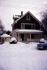 car, automobile, home, house, snow, ice, cold, 1950s, CNZV02P02_19