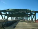 Piscataqua River Bridge, Interstate Highway I-95, Steel through arch bridge, Kittery Maine, Portsmouth New Hampshire, cars, roadway, road