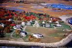 Shoreline, woodlands, Homes, Houses, New Hampshire, autumn, COEV01P06_18