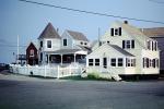Homes, Houses, Fence, Street, Road, Marshfield, Massachusetts, COEV01P13_06