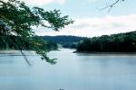 Harriman Reservoir, lake, water, trees, Vermont, COEV02P03_16