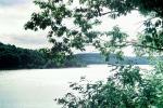 Harriman Reservoir, lake, water, trees, Vermont, COEV02P03_17