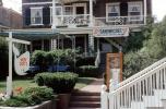Moby Dick's, Building, Balcony, lawn, garden, Martha's Vineyard, Massachusetts, COEV02P15_06