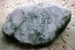 this is the actual rock, Plymouth Rock