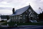 Saint Patrick's Church, stone building, Twin Mountain, New Hampshire