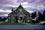 Saint Patrick's Church, stone building, Twin Mountain, New Hampshire, COEV03P04_02