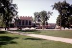 Student Union, footpath, Dartmouth, Hanover New Hampshire, July 1963, 1960s