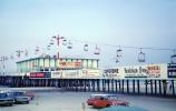 Pier, sand, cars, automobile, Daytona Beach, 1960s, COFV01P01_10