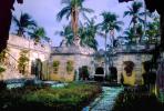 Courtyard at Villa Vizcaya House, Miami, 29 November 1964, 1960s, COFV01P03_13.1736
