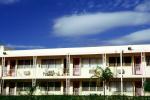 Art-deco building, motel, palm tree, balcony, 21 January 1995, COFV01P14_11