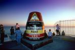 the southernmost point in the continental USA, landmark, marker, COFV02P06_06