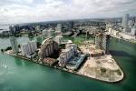 Port of Miami, Brickell Key, Miami River, Cityscape, Skyline, Buildings