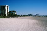 Beach, sand, buildings, Sarasota