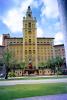 Biltmore Hotel, tower, palm trees