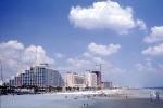 People, Beach, Sand, Hotels, buildings, Daytona Beach, Atlantic Ocean, COFV04P04_02