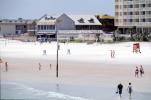 People, Beach, Sand, Hotels, buildings, Daytona Beach, Atlantic Ocean, COFV04P04_11