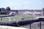 Fort, Castillo De San Marcos, building, Fortress, Castle, St Augustine Fort, COFV04P07_19