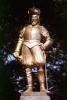 Jaun Ponce de Leon statue, Gold, golden, Fountain of Youth, 31 May 2003, COFV04P09_01