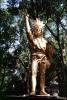 Chief Oriba, American Indian, Native American, gold, golden statue, Fountain of Youth, 31 May 2003, COFV04P10_02