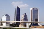 Skyline, Buildings, skyscrapers, Jacksonville, COFV04P10_13
