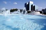 Water Fountain, aquatics, Buildings, pool, highrise, Jacksonville, COFV04P11_03