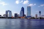 Skyline, cityscape, bridge, skyscrapers, high rise, Downtown Building, Jacksonville, COFV04P11_10