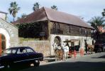 Oldest House, Horse Carriage, cars, automobiles, vehicles, Saint Augustine, 1950s, COFV04P14_14
