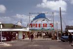 Pier 4, Sailfish, people, Cadillac Car, Bayfront Park, Miami, 1954, 1950s, COFV05P08_11