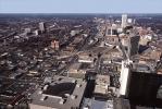 Atlanta, Cityscape, Skyline, Building, Skyscraper, Downtown, January 1985