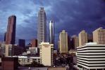 Cityscape, Skyline, Buildings, Skyscraper, Downtown Atlanta, November 1992, COGV01P04_01