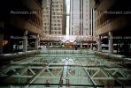 Glass Ceiling, Floor, Peachtree Center, Mall, Downtown Atlanta, Cityscape, Skyline, Buildings, Skyscraper, November 1992, COGV01P04_18.1737