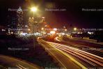 Cityscape, Skyline, Buildings, Nighttime, Downtown Atlanta, COGV01P06_19
