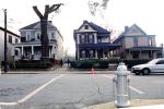 Homes, Houses, Fire Hydrant, crosswalk, Atlanta, COGV01P10_06