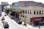 Shops, buildings, street, Savannah