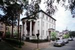Home, house, mansion, sidewalk, cars, Historic Savannah