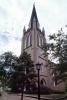 St John's Episcopal Church, Building, Tower, Steeple, Madison Square, Savannah, COGV02P01_01