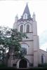 St John's Episcopal Church, Building, Tower, Steeple, Madison Square, Savannah, COGV02P01_03