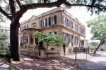 19th century mansion, building, stairs, landmark, Historic Savannah