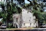 Building, Home, House, stairs, Corner, Historic Savannah, COGV02P04_07