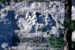Stone Mountain, bar-Relief sculpture, Stonewall Jackson, Robert E. Lee, Jefferson Davis, COGV02P09_07
