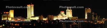 Atlantic City Panorama, Casinos, Buildings, COJD01_012