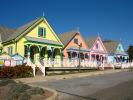 Buildings, Colorful Homes, House, porch, Cape May, COJD01_104