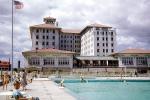 Swimming Pool, Poolside, Hotel Flanders, Building, landmark, Ocean City, 1949, 1940s, COJV01P01_14