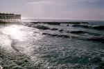 waves, jetty, Atlantic Ocean, foam, Ocean City, July 1971, COJV01P01_17
