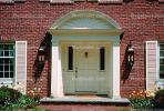 Door, Doorway, Entrance, Entry Way, Entryway, Brick, Franklin Lakes, 1950s, COJV01P02_11.1737