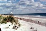 Sand, Fence, Beach, Atlantic Ocean