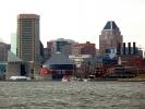 Baltimore Skyline, buildings, docks, inner harbor, highrise, COMD01_102